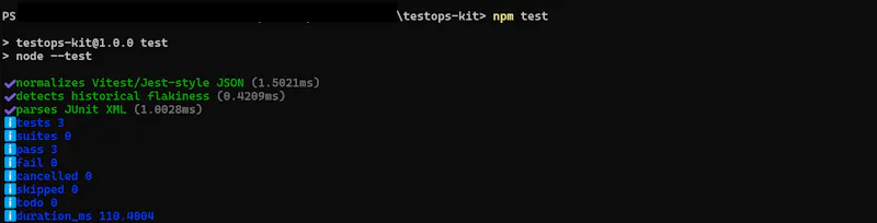 TestOps Kit screenshot 2