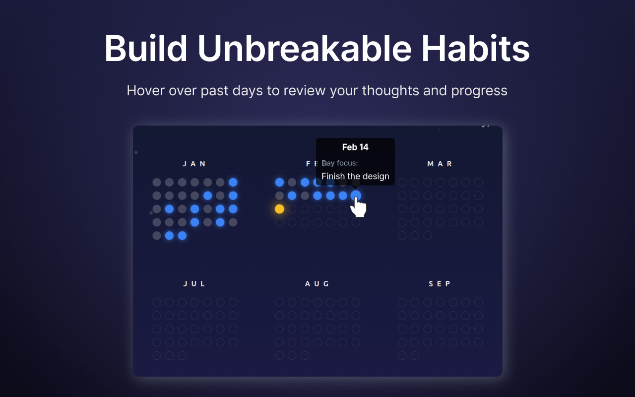 Stoic Focus - Screenshot 2 showing product features and functionality