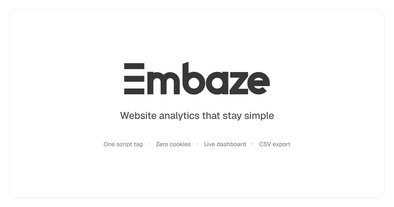 Embaze screenshot 1