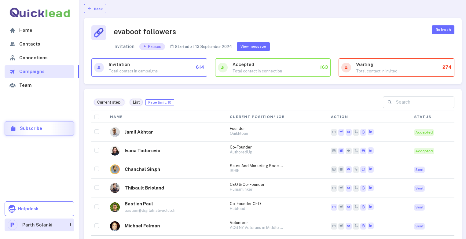 Quicklead.io gallery image