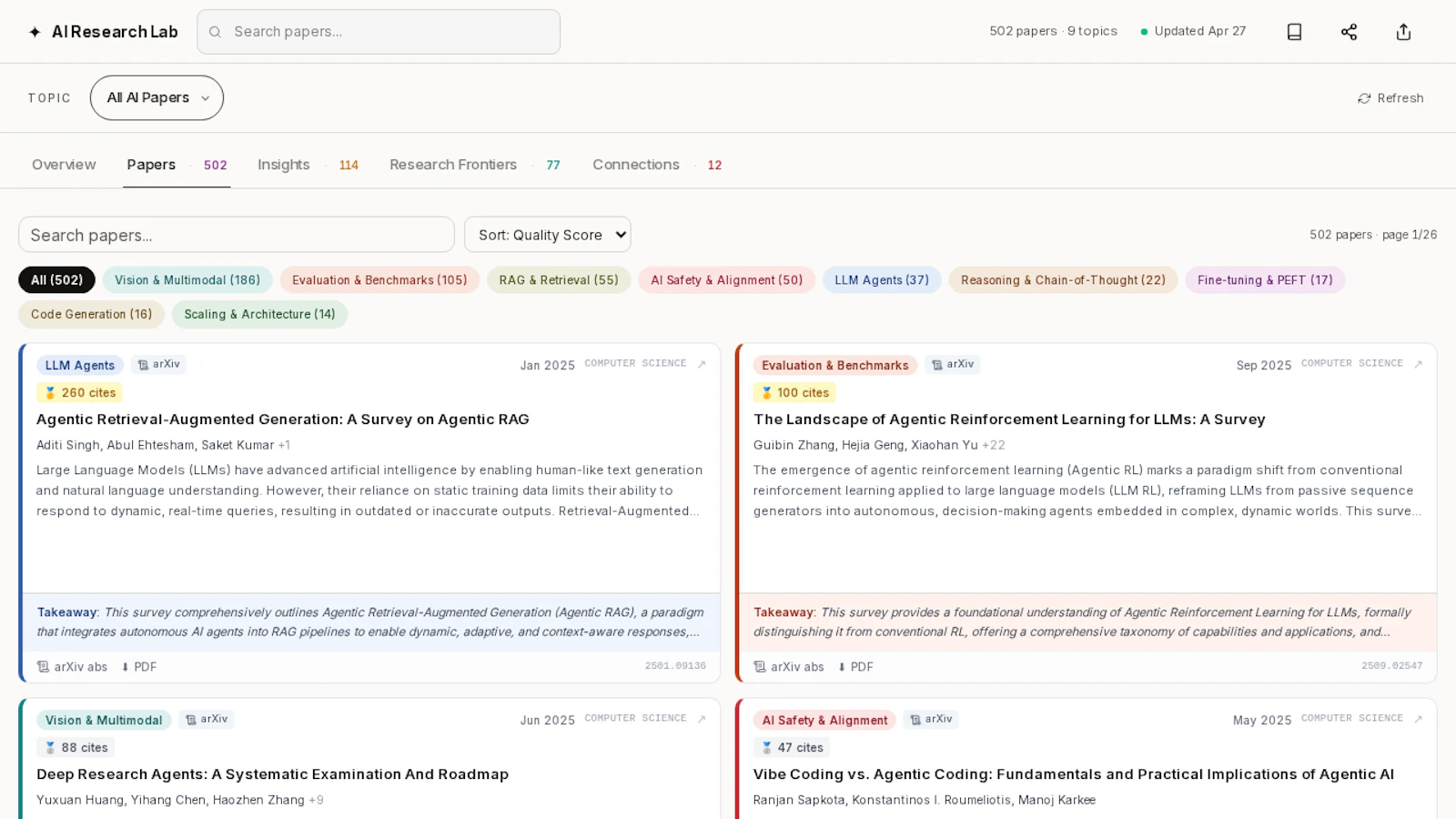AI Research Lab screenshot 7