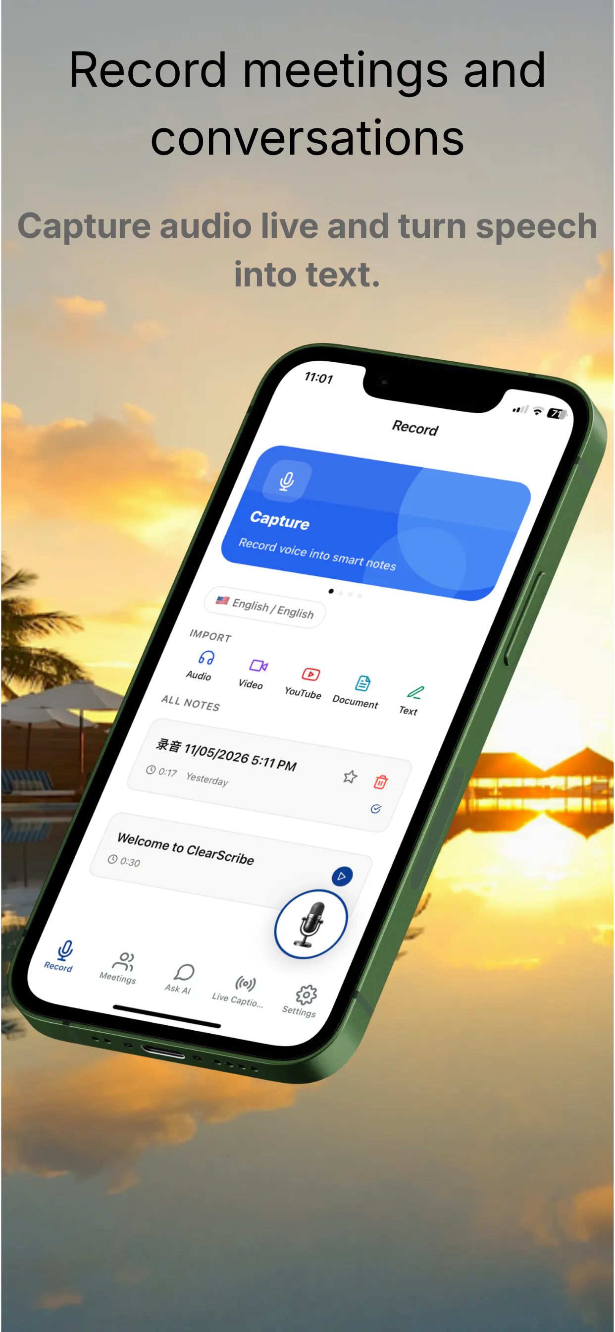 ClearScribe AI gallery image