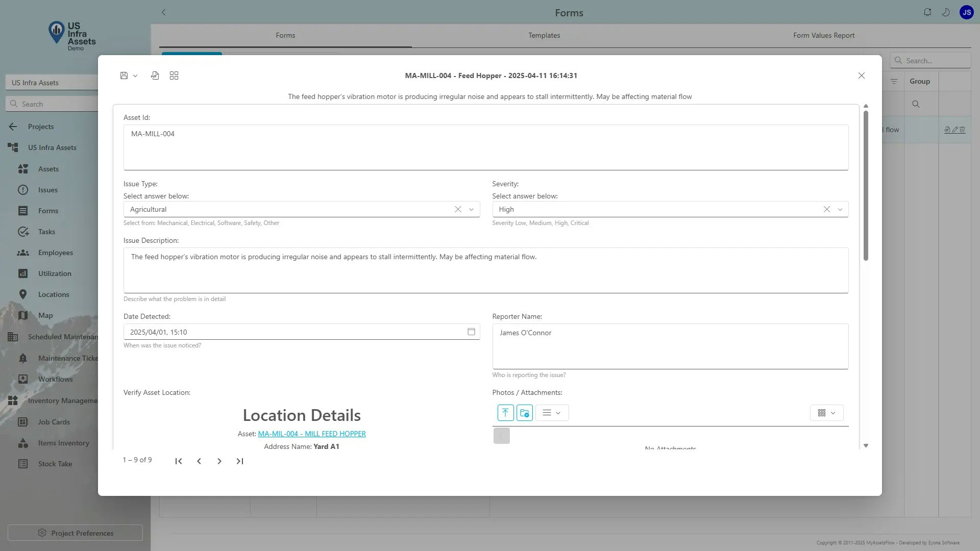 Mídia 2 de Myassetflow - Gerenciamento de ativos físicos sem papel