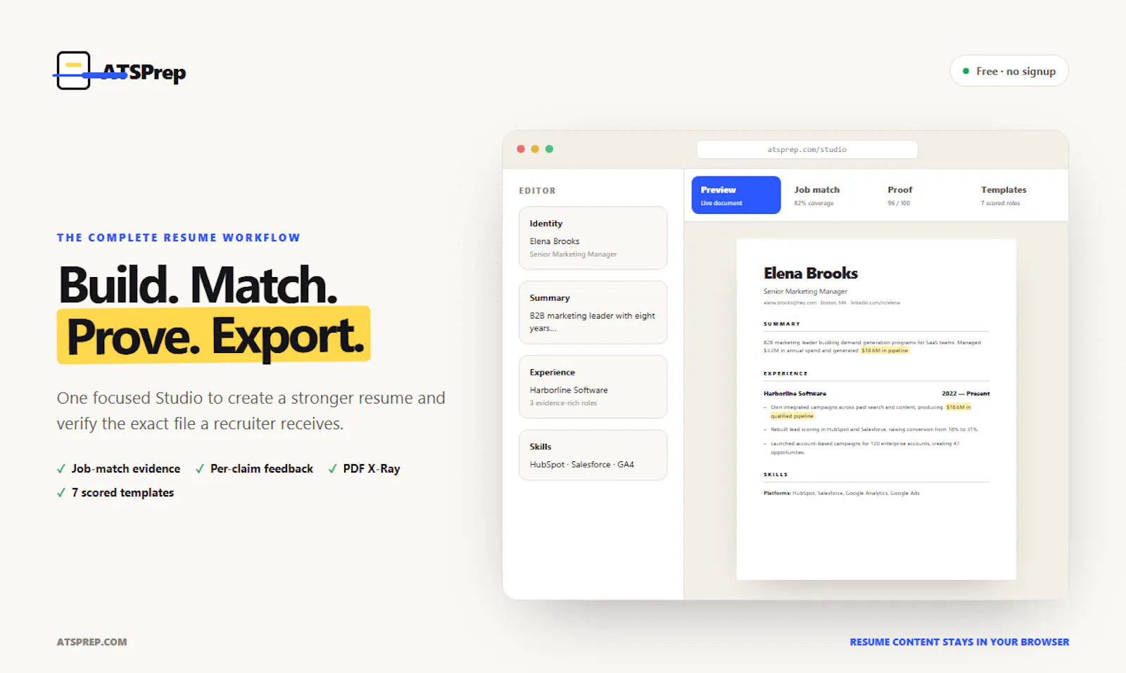 ATSPrep screenshot 2