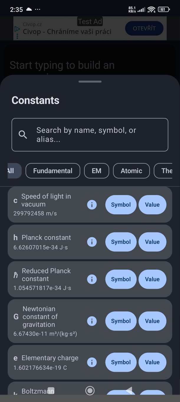 Aurora Calculator – 991-Style - Screenshot 5 showing product features and functionality