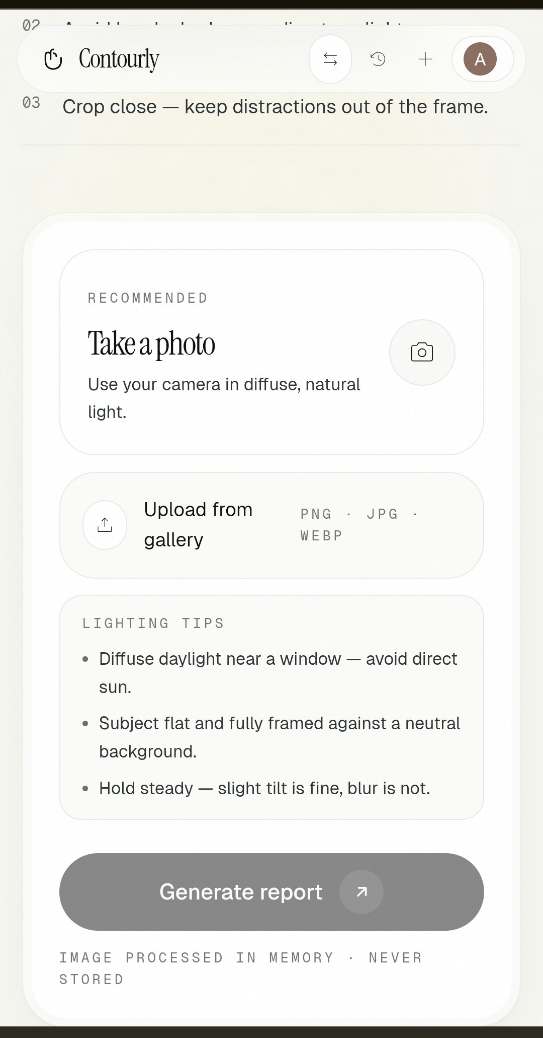 Contourly — visual pattern analysis gallery image