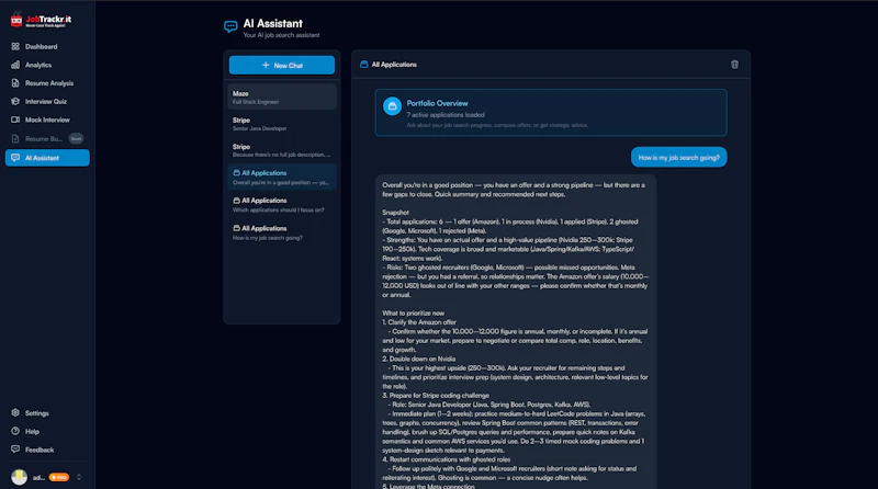 JobTrackr.it screenshot 8