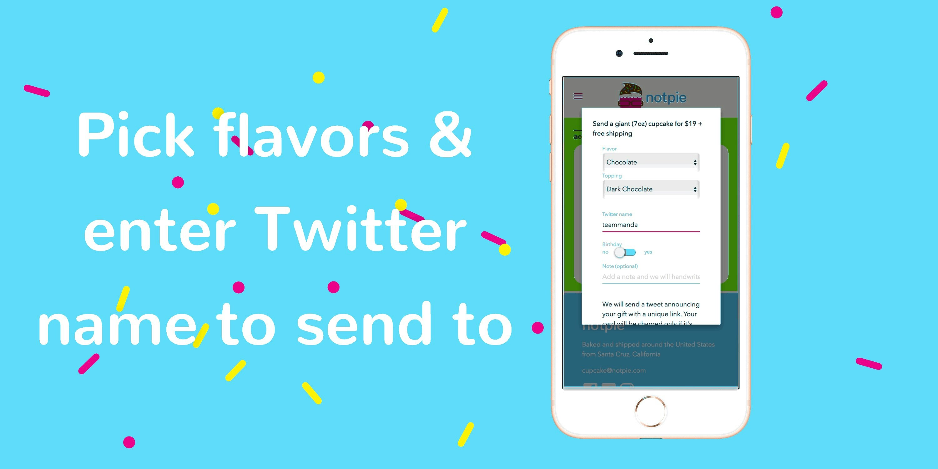 Tweet-a-Cake by NotPie gallery image