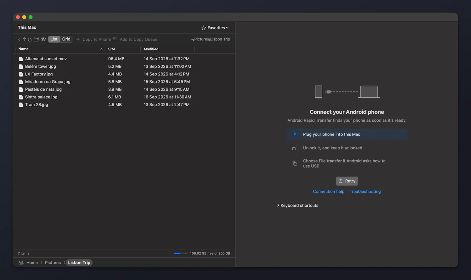 Android Rapid Transfer screenshot 6