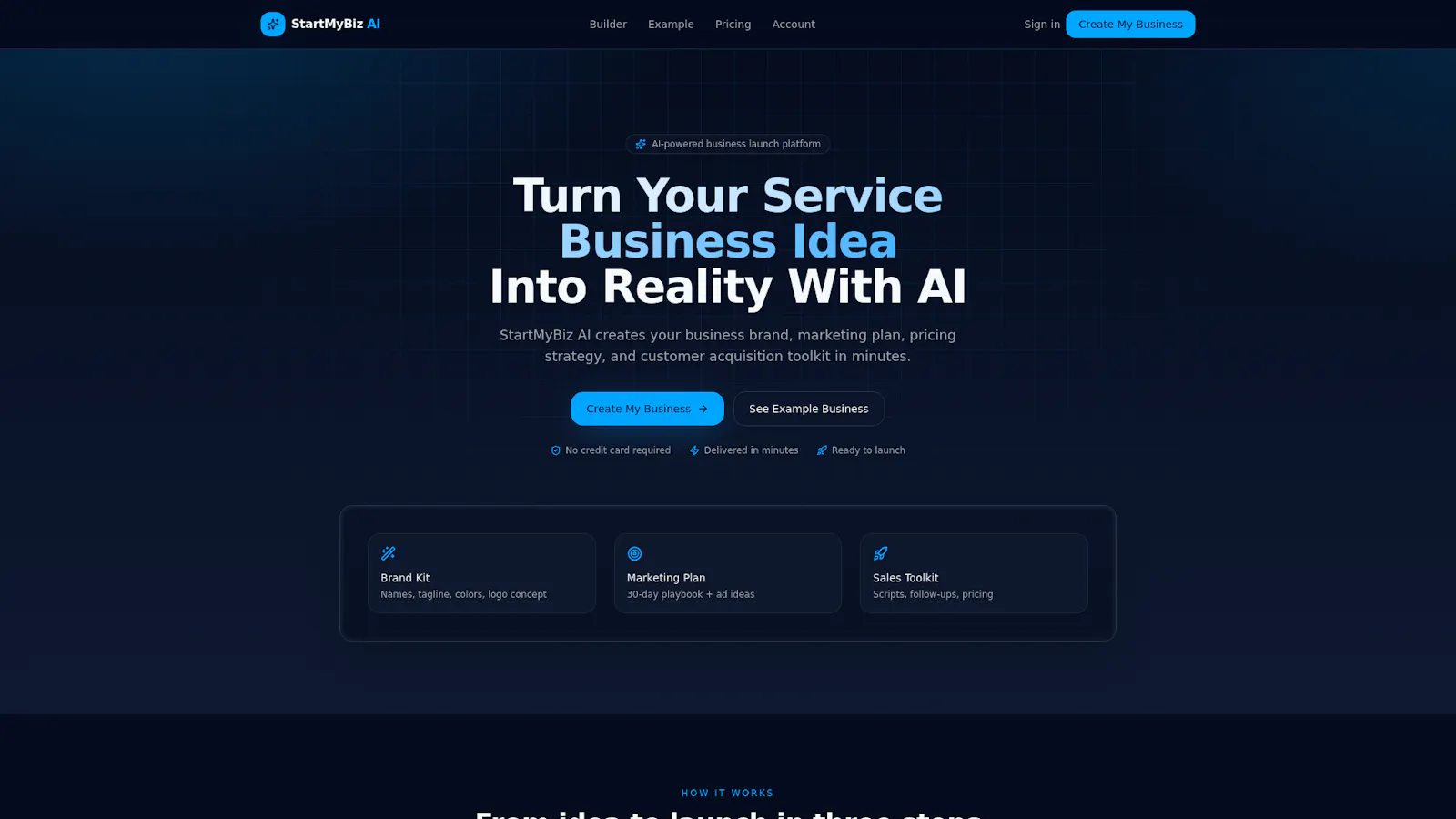 StartMyBiz AI screenshot 1