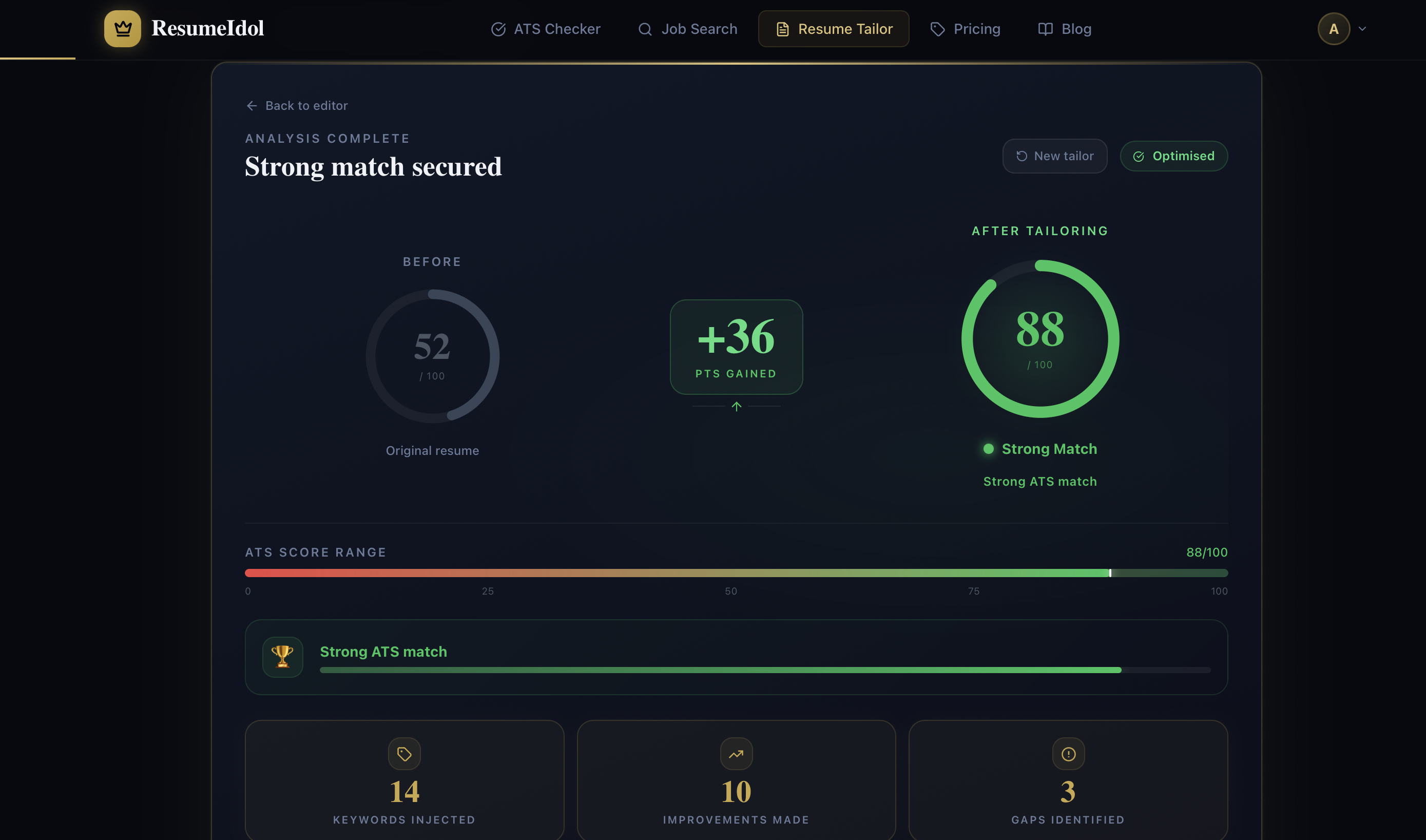 ResumeIdol gallery image