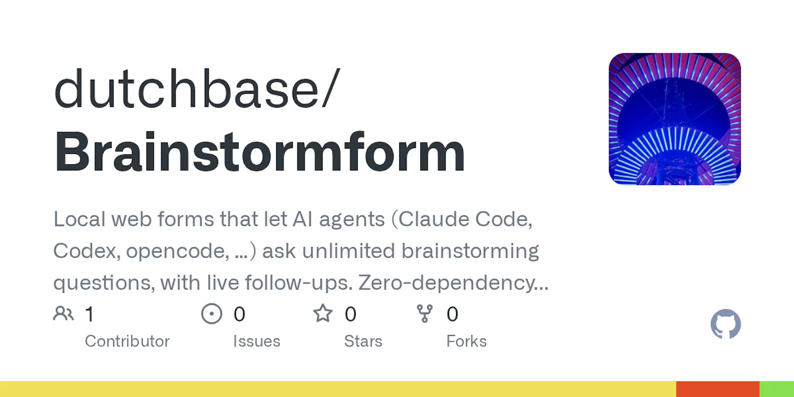 Brainstormform screenshot 1