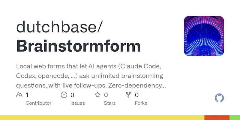 Brainstormform screenshot 1