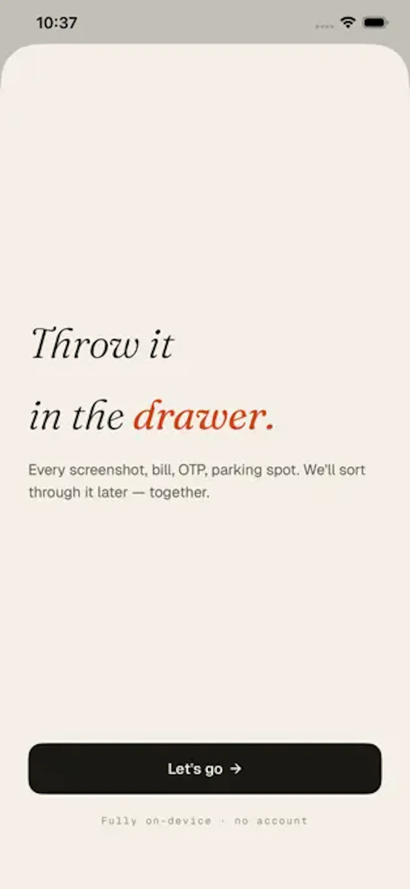 JunkDrawer screenshot 1