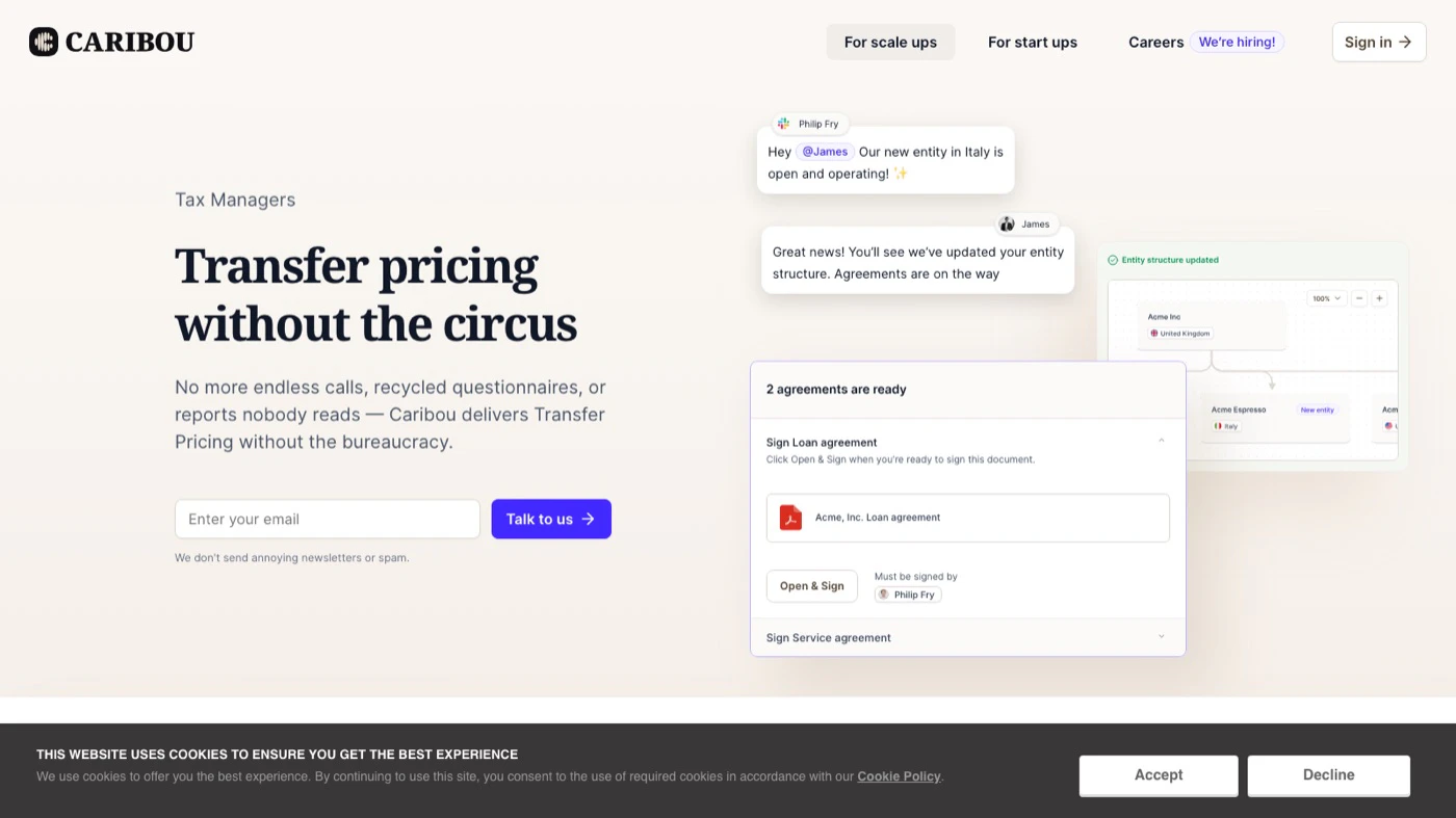 Caribou screenshot 1