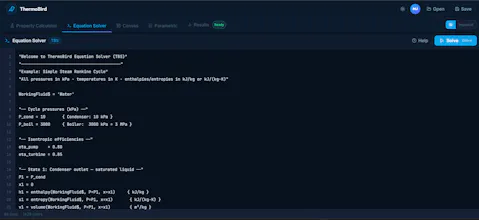 `ThermoBird — Thermodynamic Platform gallery image