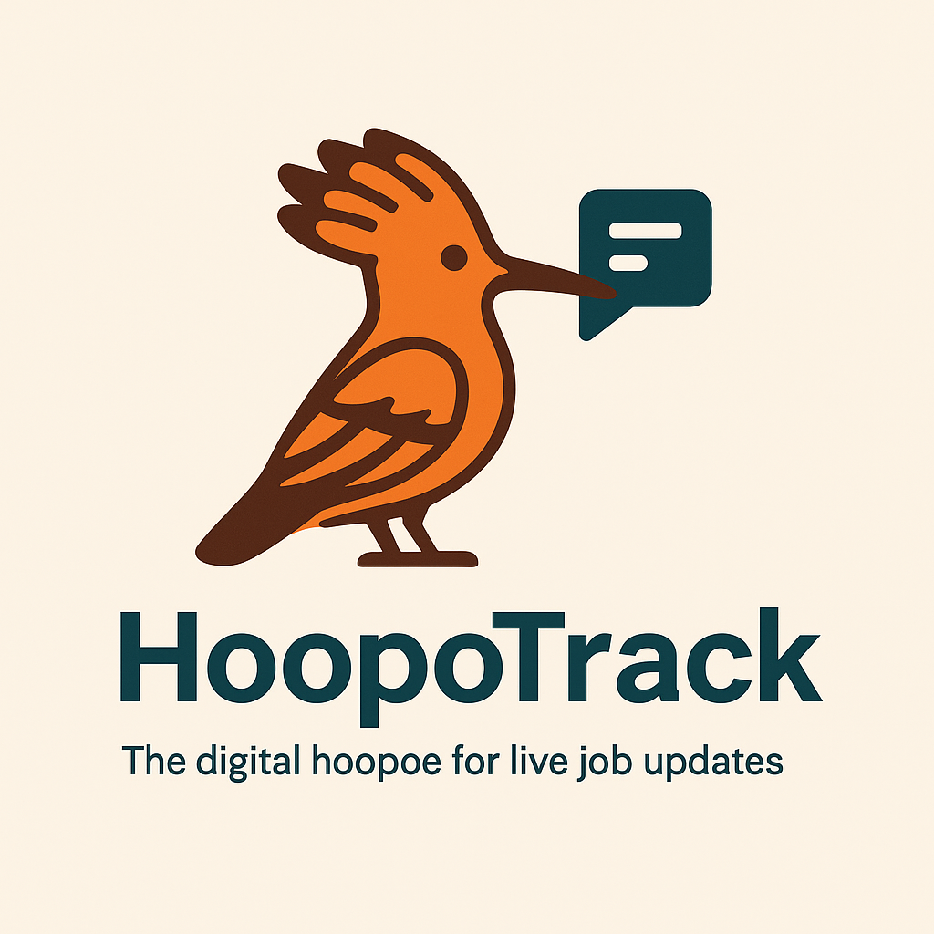 HoopoTrack – Client job tracking. logo