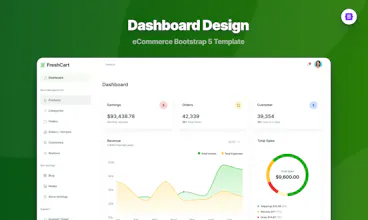 eCommerce Bootstrap template - Freshcart gallery image