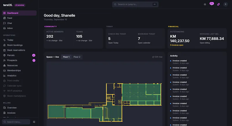 tersOS screenshot 4