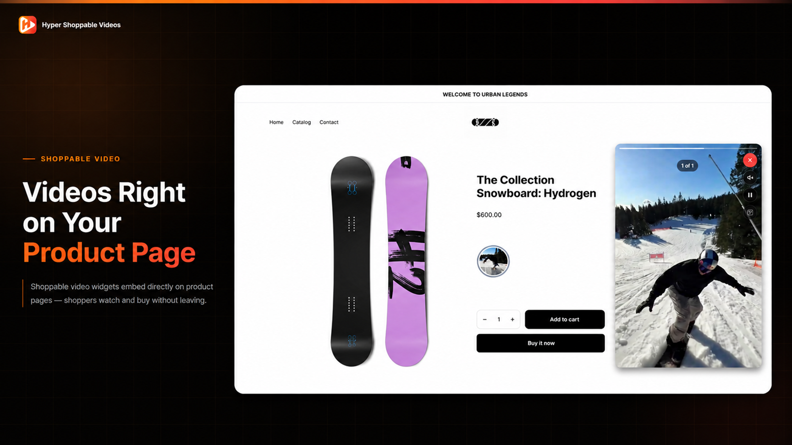  Hyper ‑ Shoppable Videos gallery image