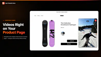 Hyper ‑ Shoppable Videos gallery image