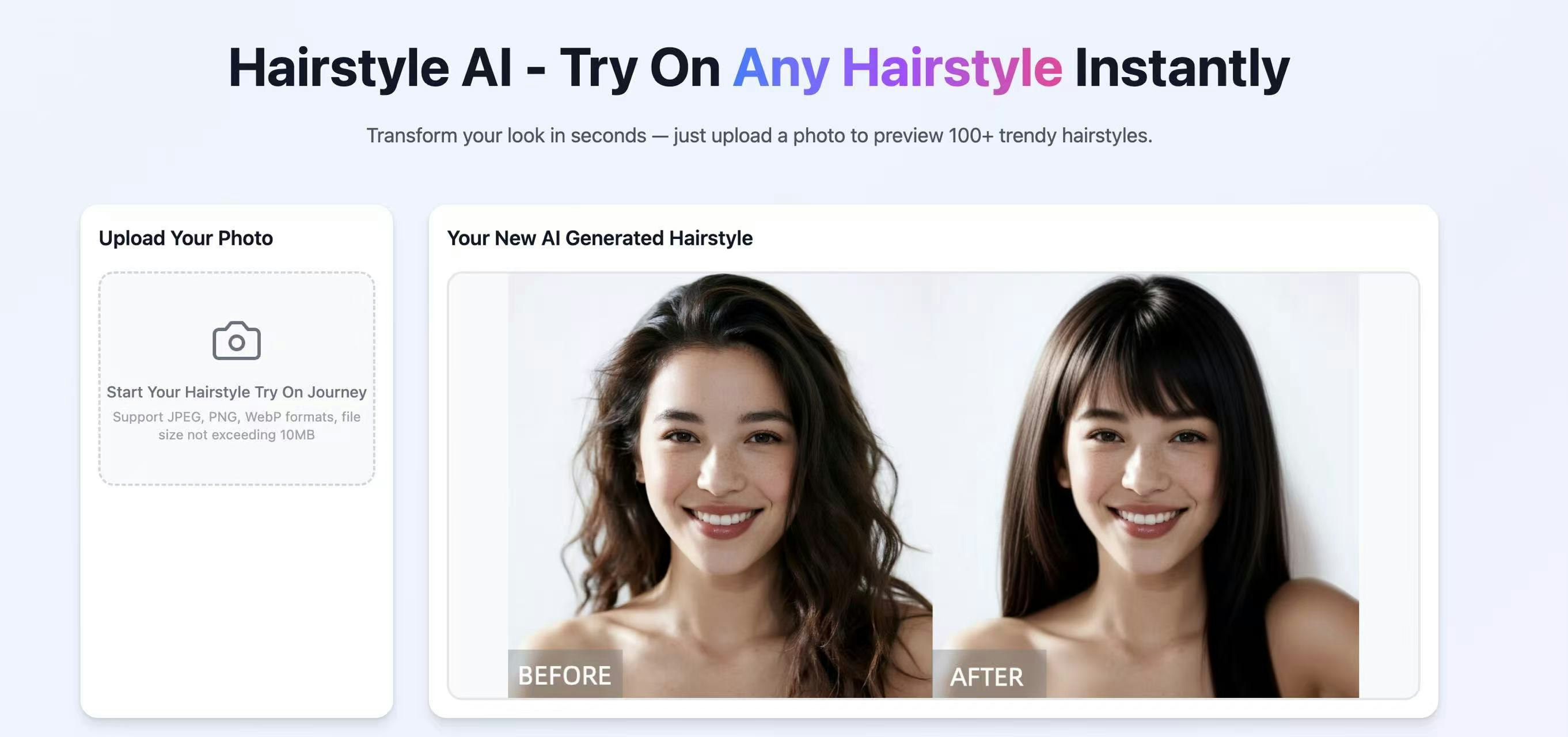 Hairstyle AI gallery image