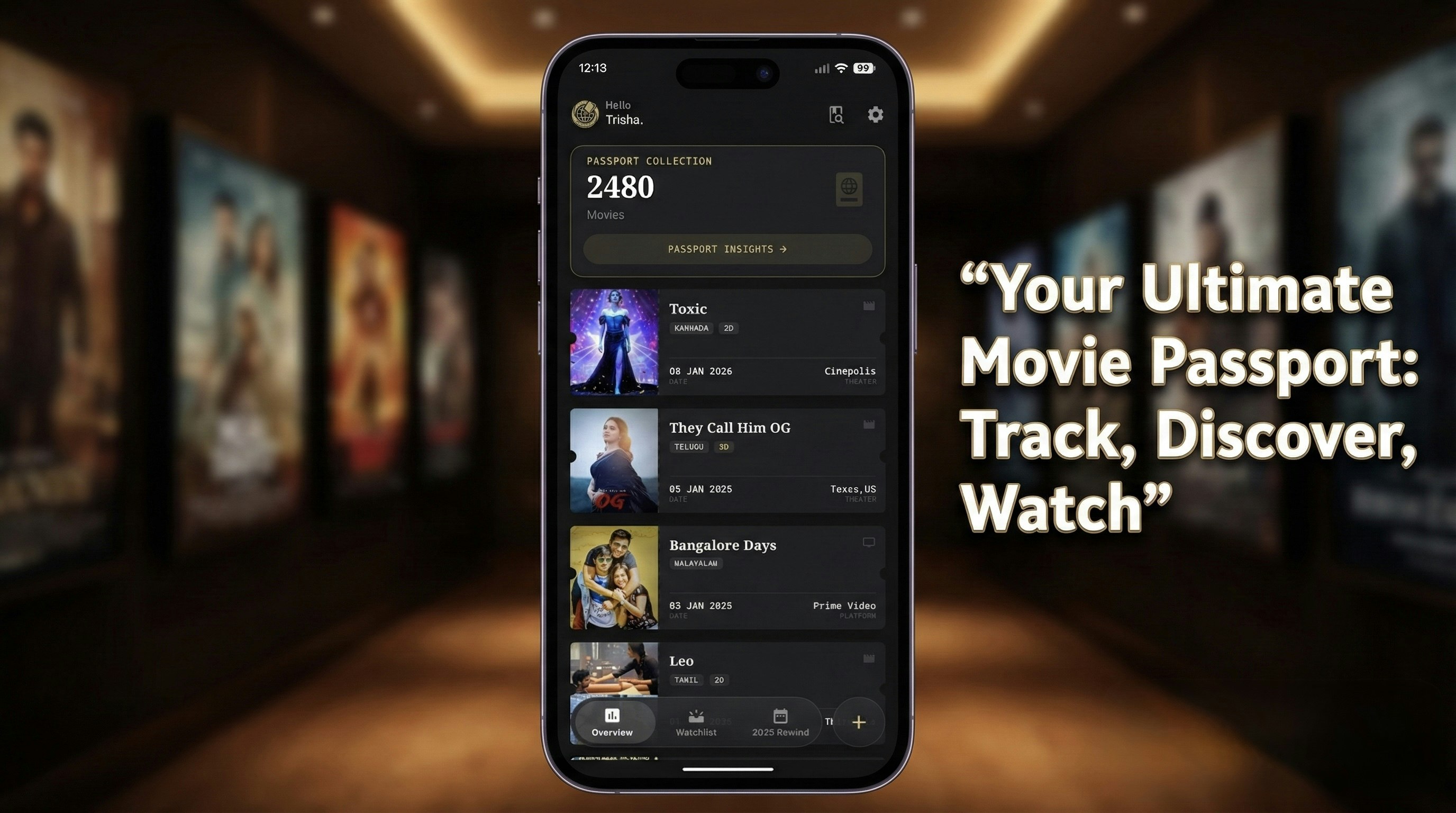 Cinema Passport: Movie Journal gallery image