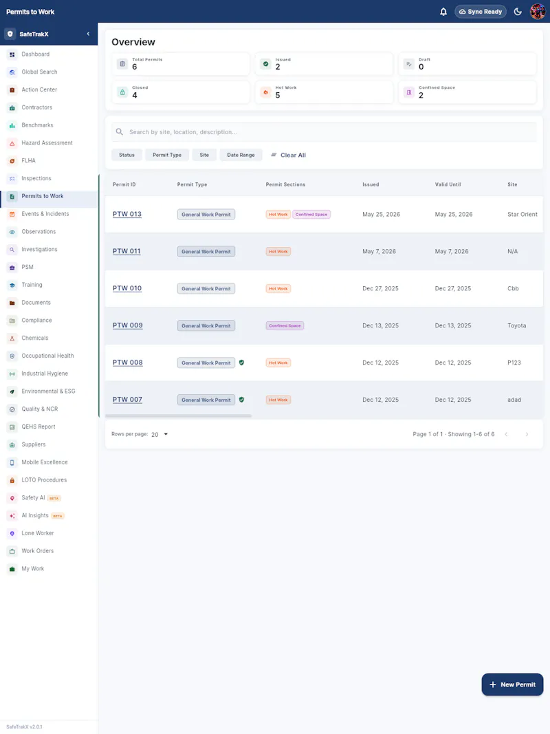 SafeTrakX screenshot 2