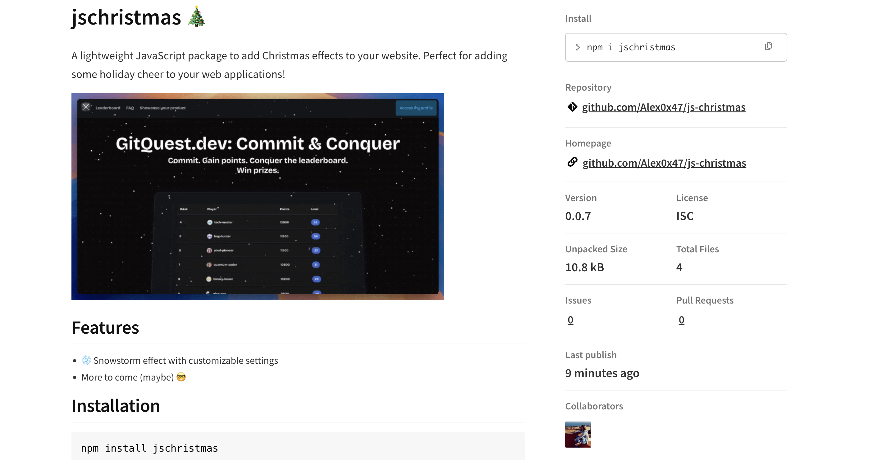 JS Christmas gallery image