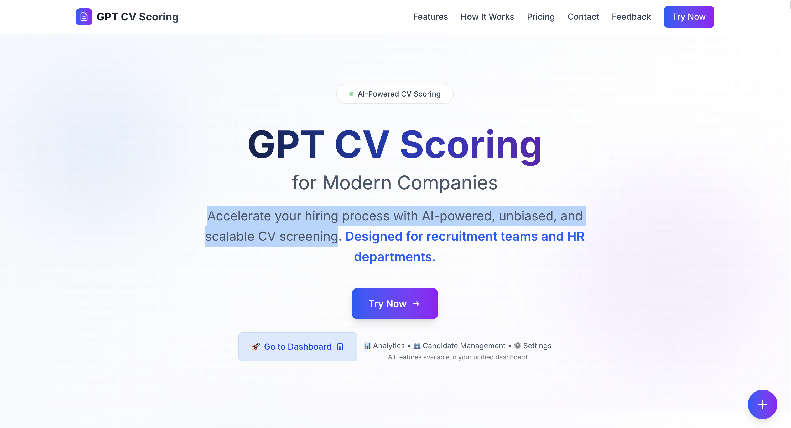GPT CV -scoren - Versnel uw wervingsproces met AI-aangedreven, onbevooroordeeld media 1