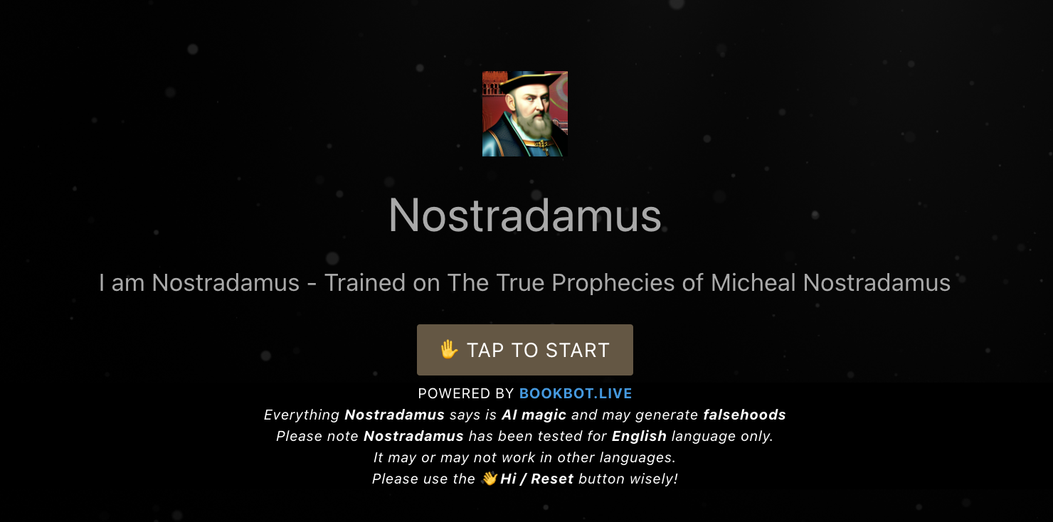 AI Nostradamus gallery image