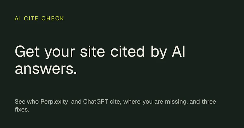 AI Cite Check screenshot 1
