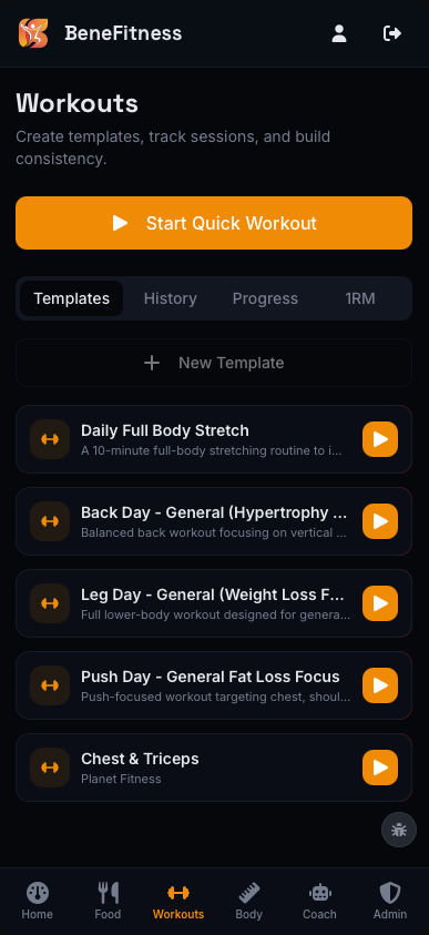 Benefitness gallery image