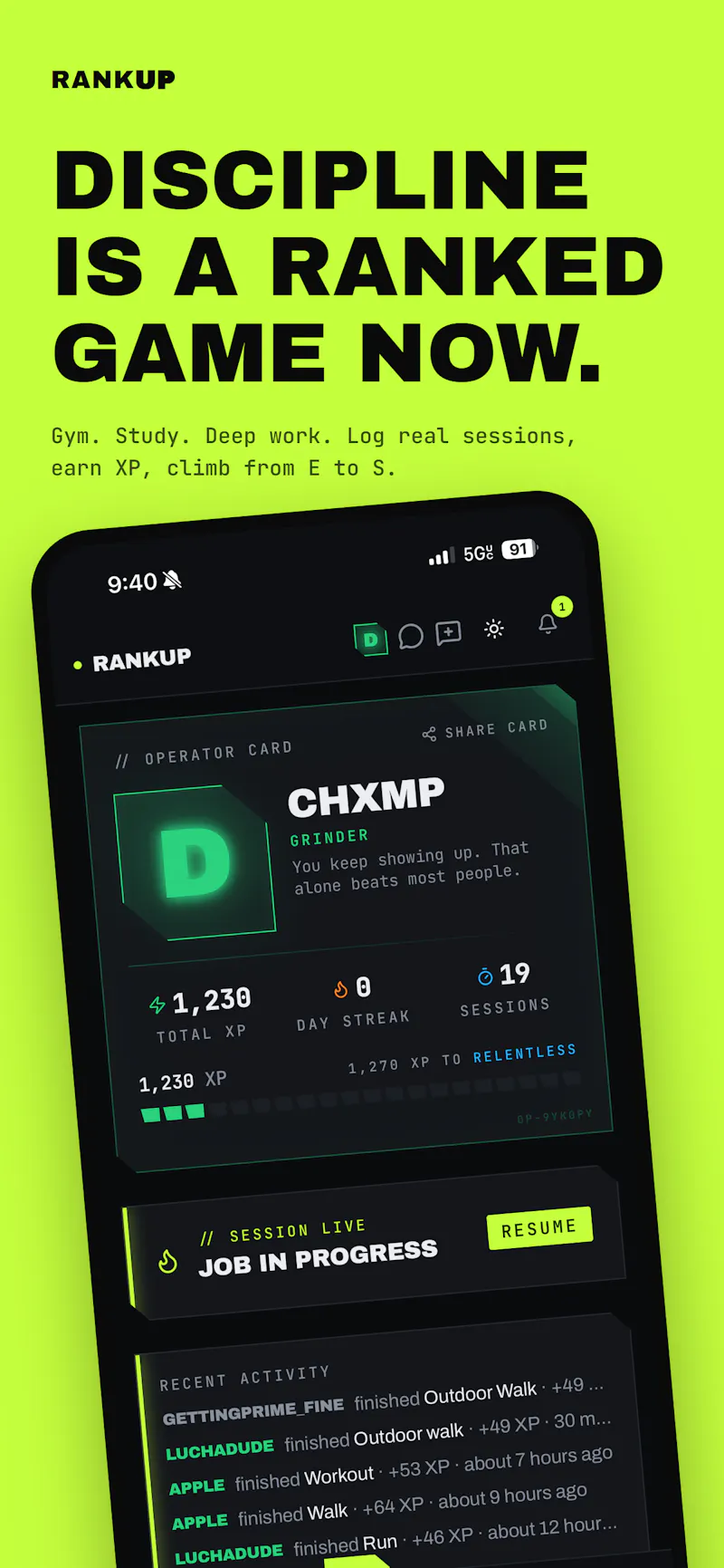 RankUp screenshot 2