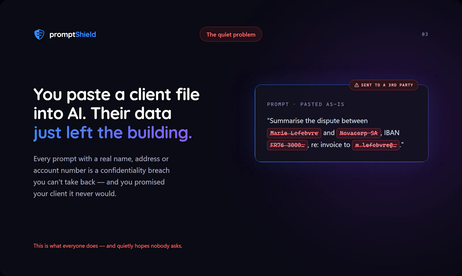 promptShield screenshot 4