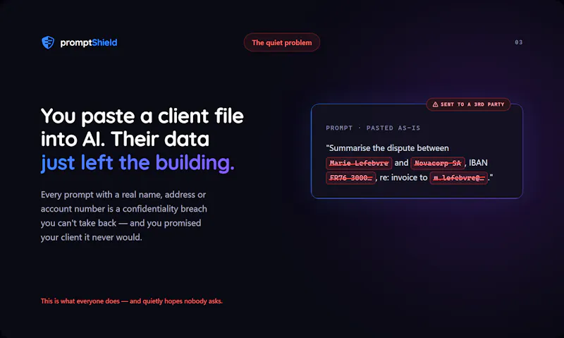 promptShield screenshot 4