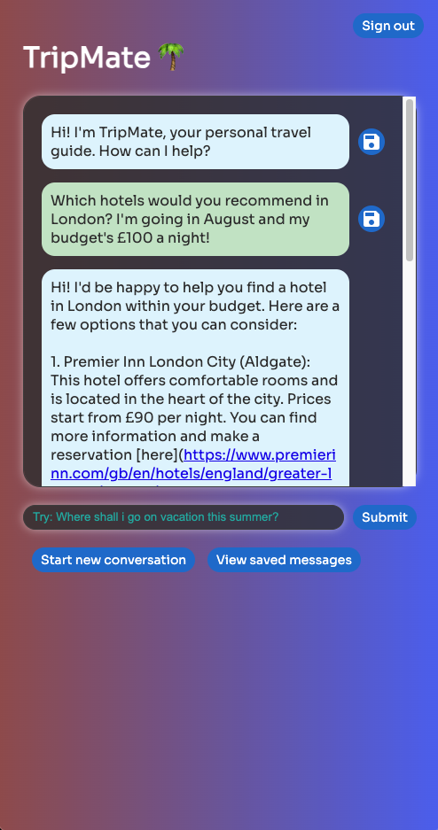 TripMate gallery image