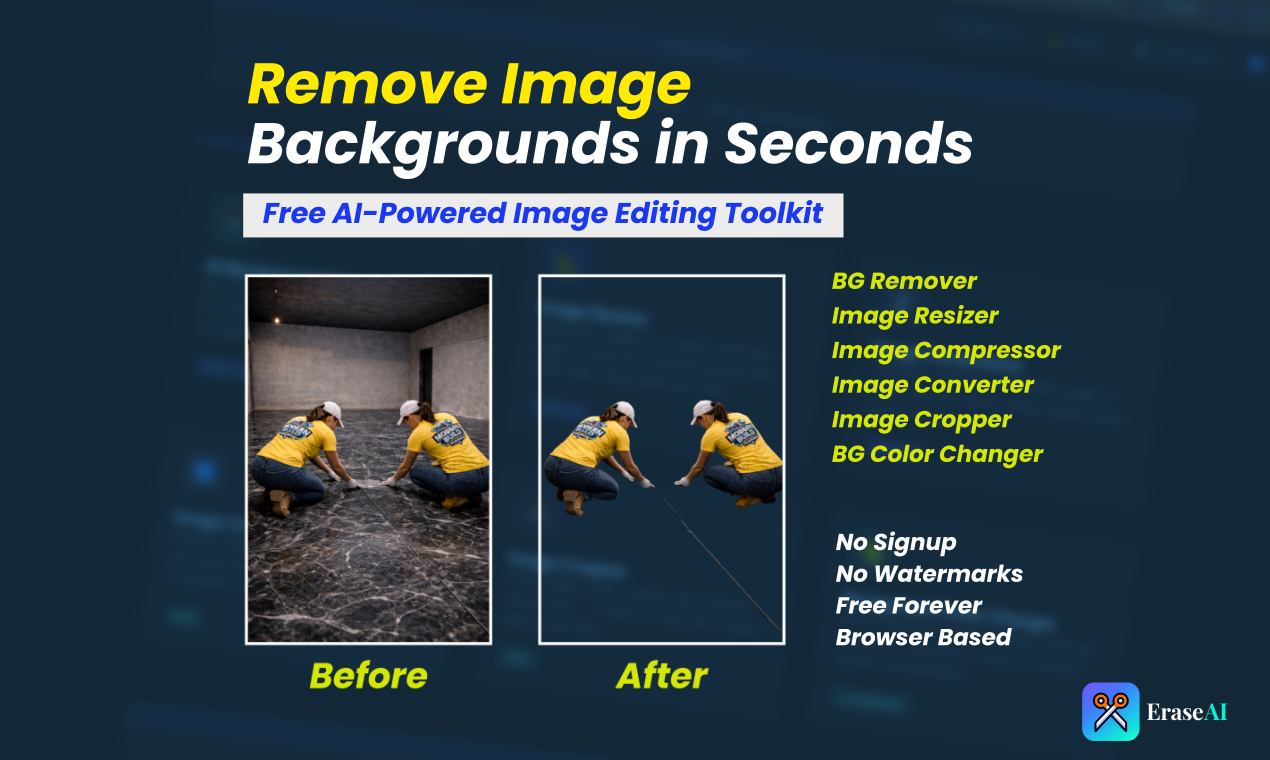 eraseAI - Free AI Image Tools gallery image