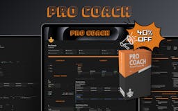 Pro Coach - Personal Trainer Notion OS  media 2