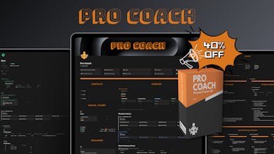 Pro Coach - Personal Trainer Notion OS gallery image
