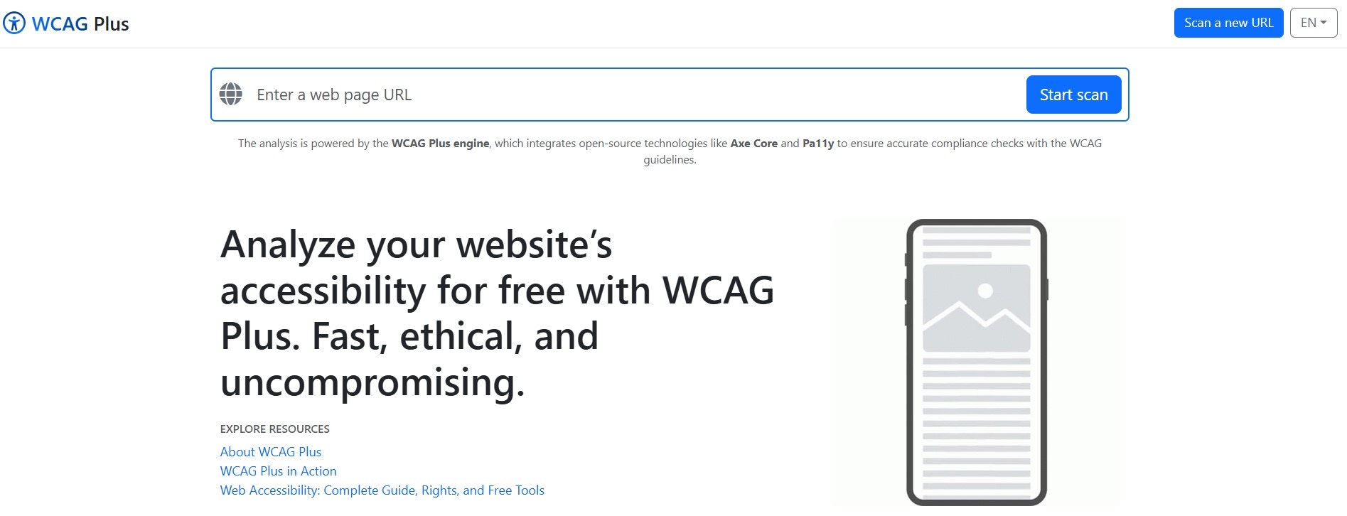 WCAG 플러스 - 웹 접근성 도구 - 접근성 감사는 간단하고 빠르게 만들어졌습니다 미디어 2