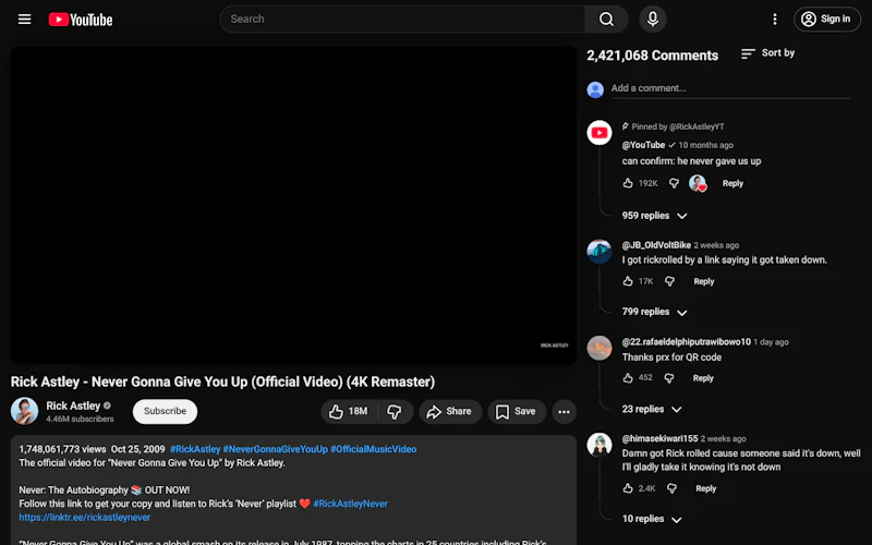 Right Side Comments screenshot 1