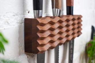 The Wavy Knife Rack gallery image
