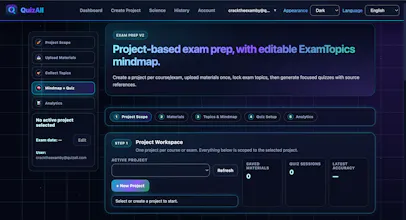 QuizAll — Turn anything into a quiz gallery image