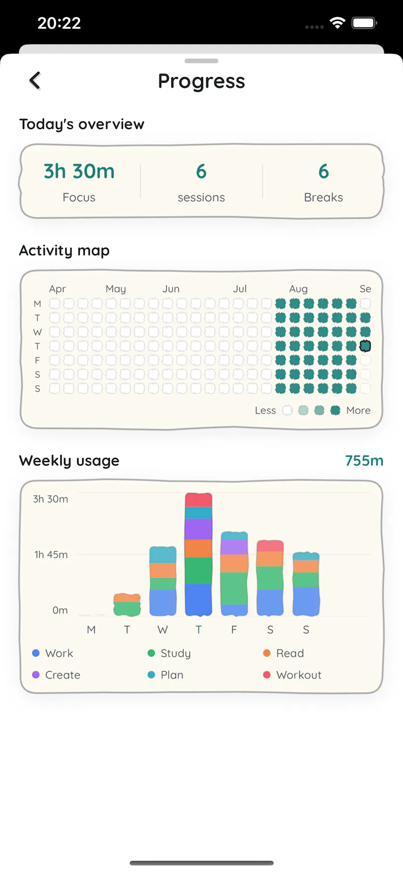 Fresh Air: Focus Pomodoro screenshot 4