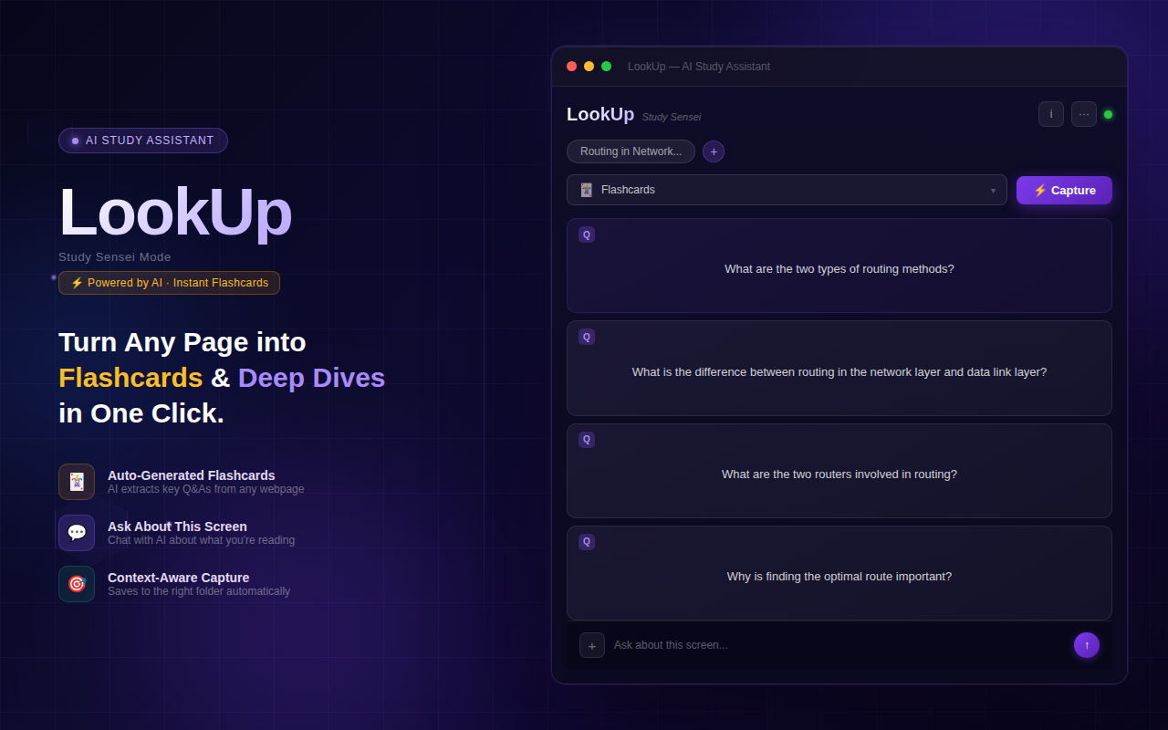 LookUp — Study Sensei gallery image