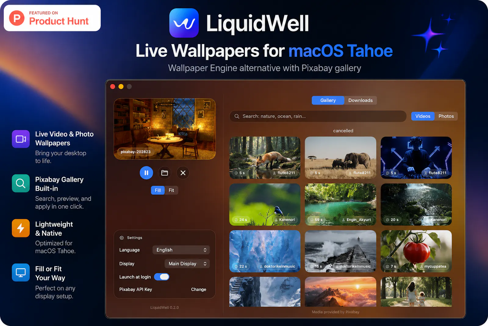 LiquidWall screenshot 1