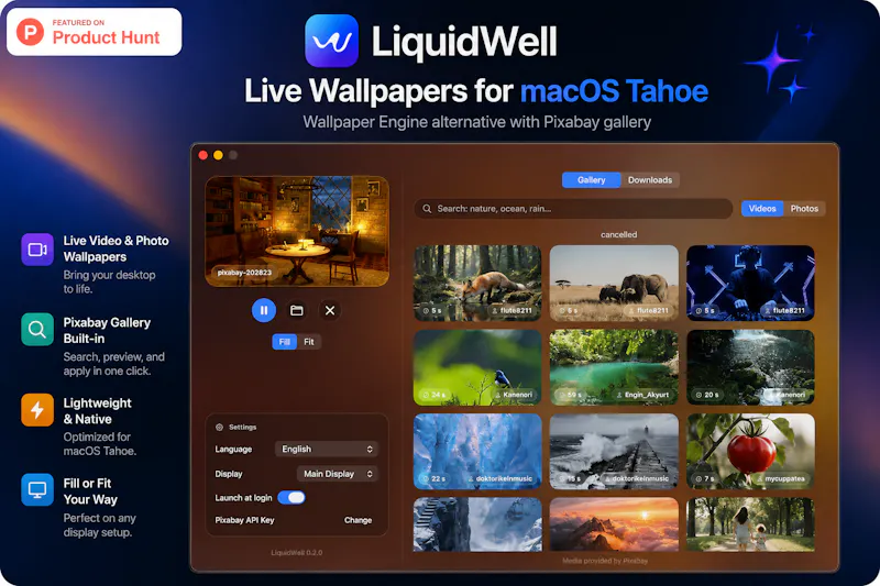 LiquidWall screenshot 1