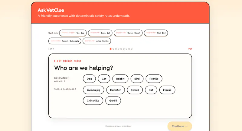 VetClue screenshot 3