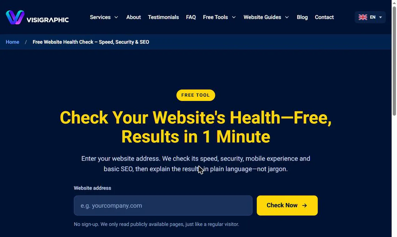 Website Health Check & Audit gallery image
